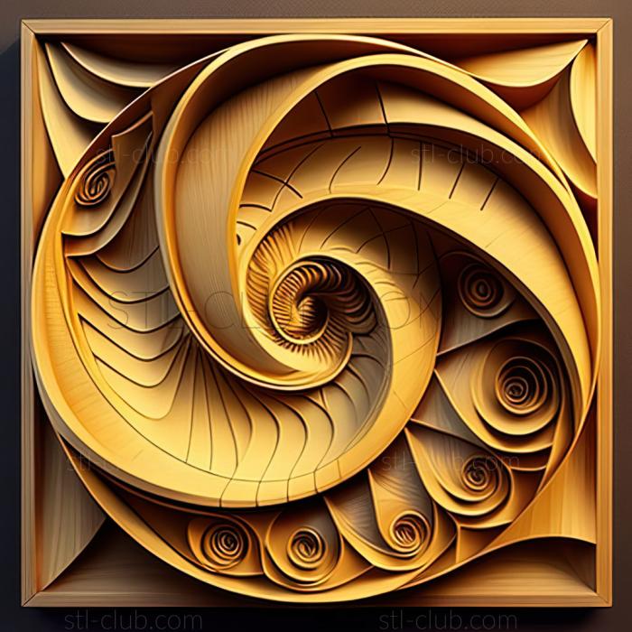 3D model st golden ratio (STL)